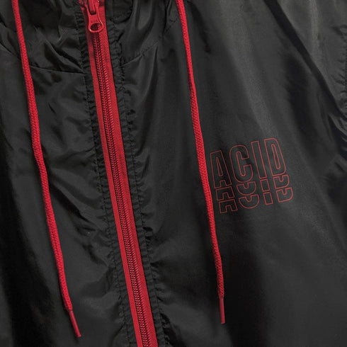 Acid Techno Windrunner in schwarz und rot